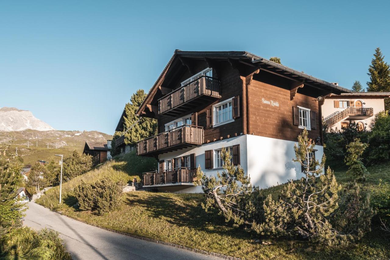 Chalet Sunna Hoeckli - Pistennah Und Ruhig Mit Panoramablick Apartment Arosa Luaran gambar